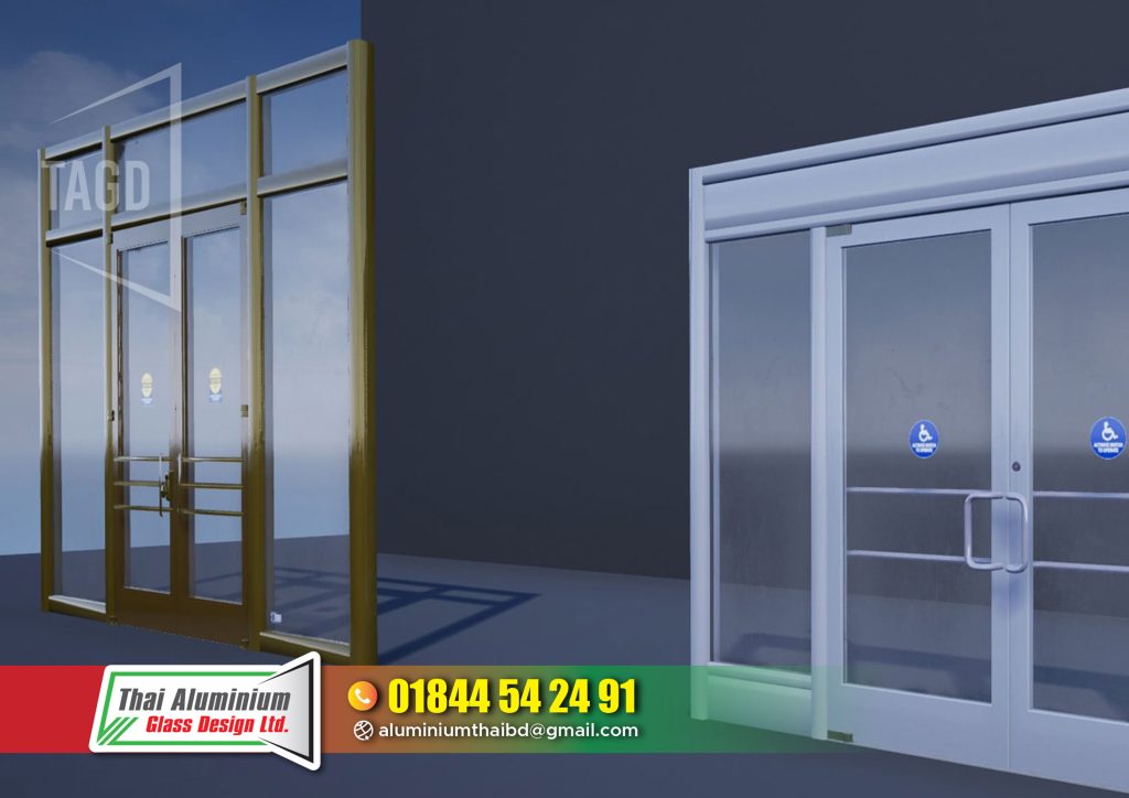 Euro Model Glass Door, Thai Glass, Windows, Unique Door, Quality Door