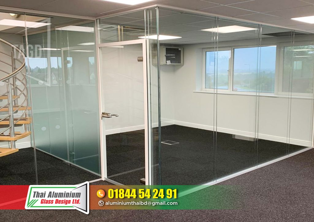 Office Thai Glass Patision  Cutting Wall Glass Spider Glass Partition Euro Model Glass Double Glazing Glass U Channel Glass Partition Gypsum Board Ceiling Mineral Ceiling Board Metal Board Ceiling  PVC Ceiling Board Glass Door Hanging Door Hinge Door Folding Door Hanging Folding Door Shower Hinges Door