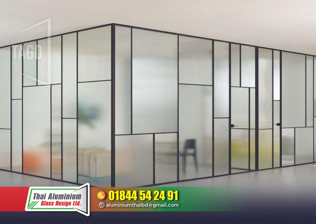 Thai Glass Door Partition Service in Dhaka